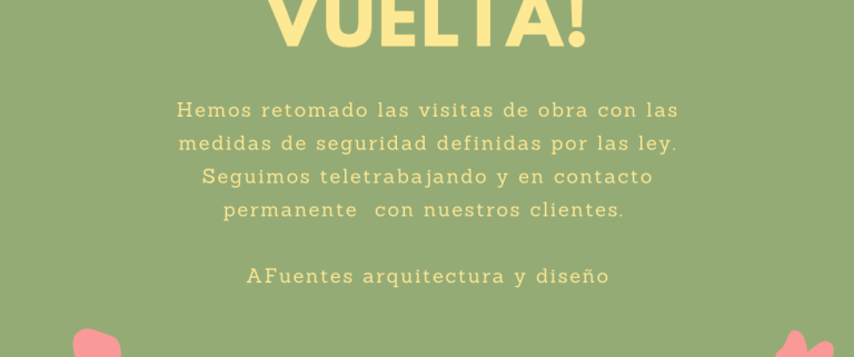 estamos de vuelta