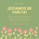 estamos de vuelta
