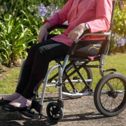usuario en silla de ruedas