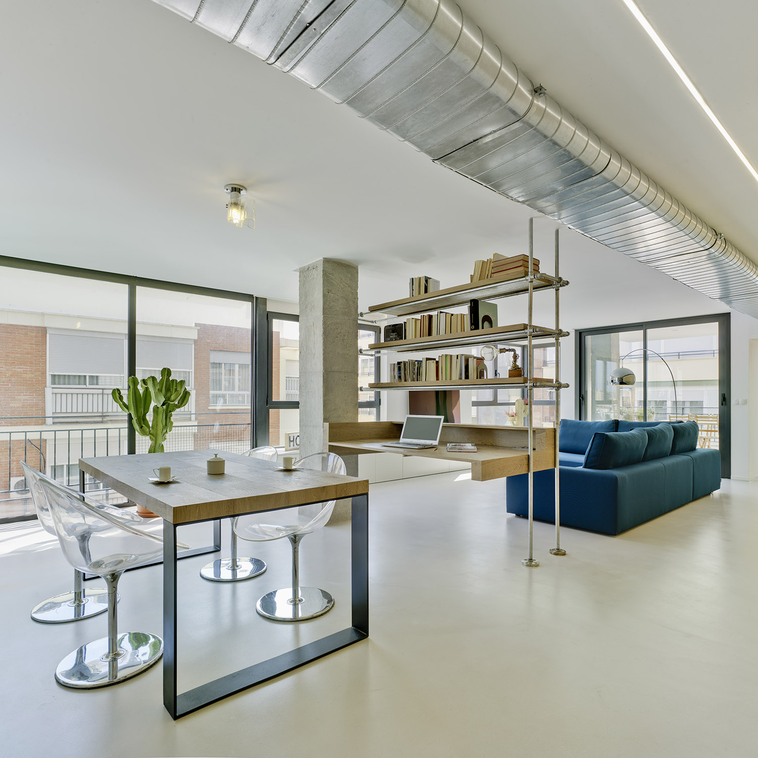 Comedor- estudio-salón