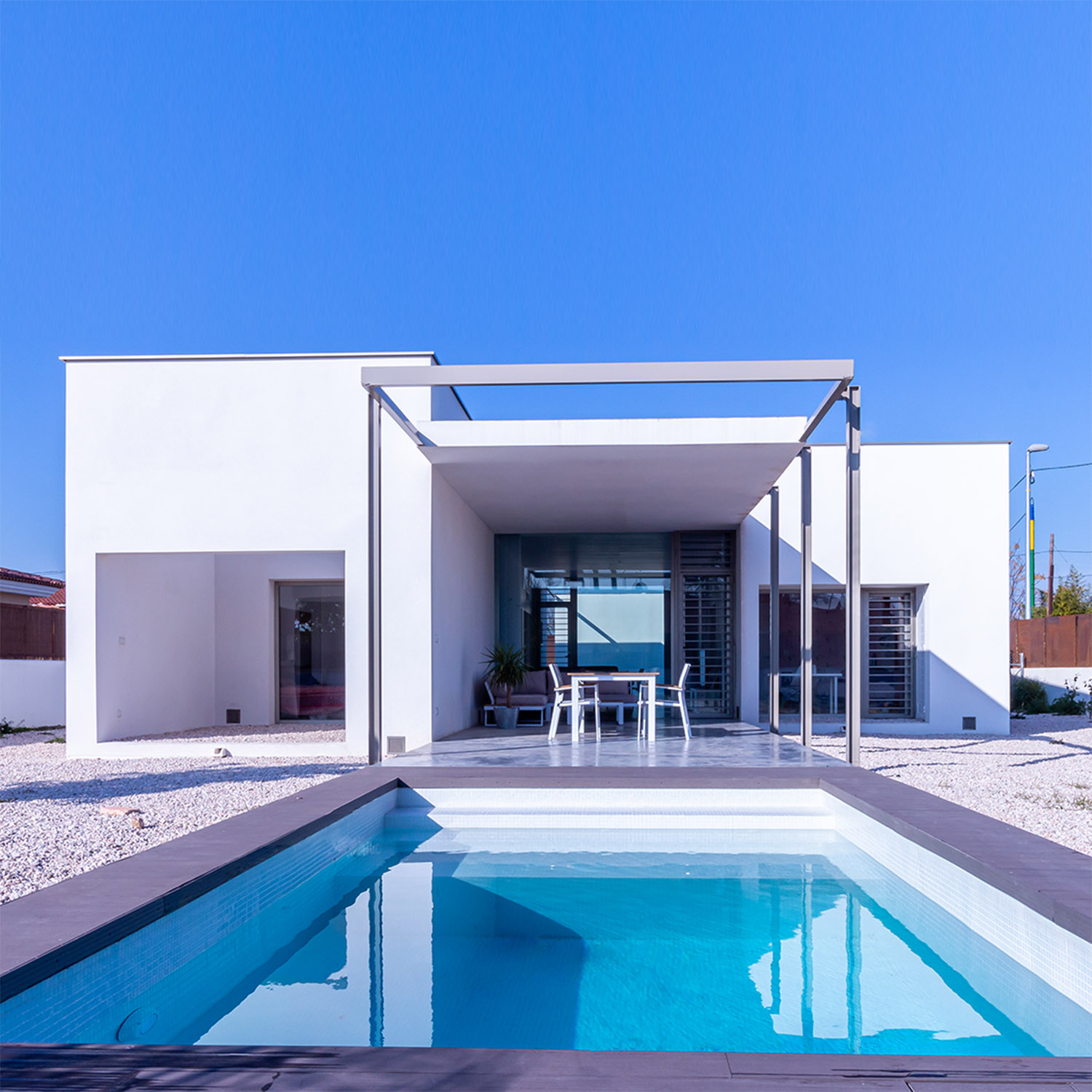 Piscina Piscina en vivienda unifamiliar la tahullica