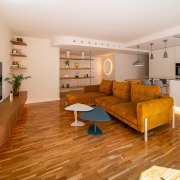 vista interior salón casa Kaizen