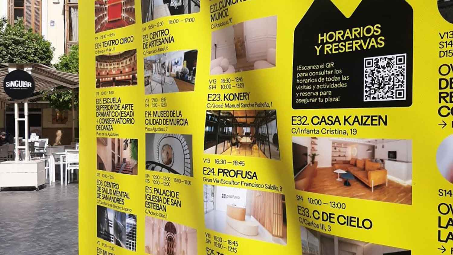 Cartel Open House Murcia
