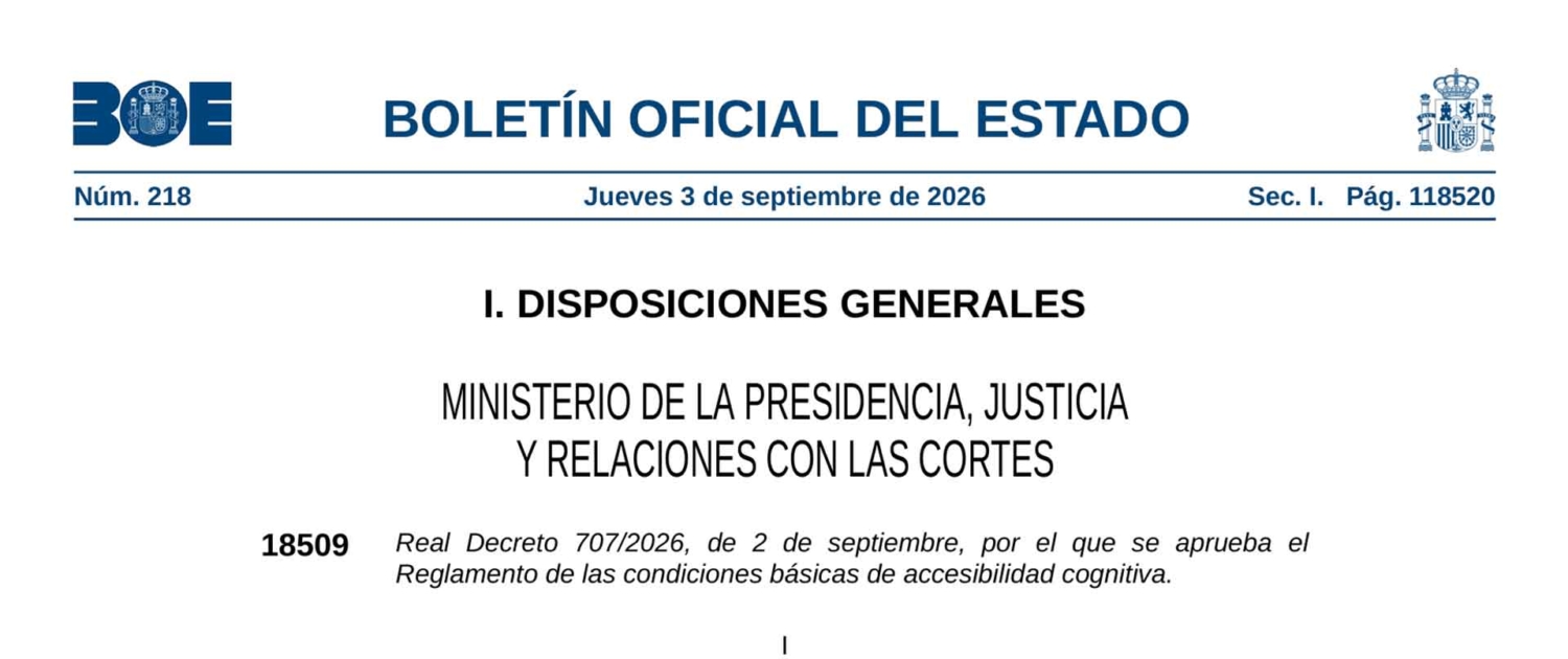 imagn de articulo inicial del Real decreto 707/2026